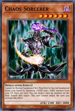 Yugioh! Mega Tins 2025 PREORDER 1x StR Chaos Sorcerer - Image 1