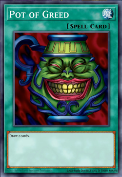 Yugioh! Pot Of Greed MP25-EN050 STARLIGHT Rare - Image 1