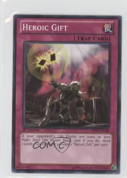 Heroic Gift 1st Ed. YuGiOh Abyss Rising #ABYR-EN068 - Image 1