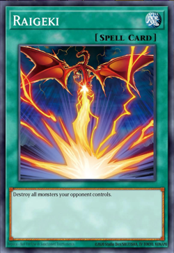 Yugioh! Raigeki MP25-EN015 STARLIGHT Rare - Image 1