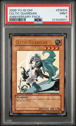 Yugioh Celtic Guardian Anniversary Pack YAP1-EN004 PSA 9 Mint - Image 1