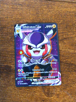 Frieza Pikachu Custom ACG DIY Fan Art Card - Image 1