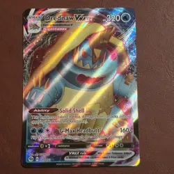 Drednaw VMAX 015/073 Champion's Path Ultra Rare Holo Pokemon Card - Image 1