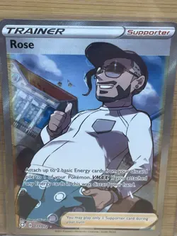 Pokemon TCG Rose Shining Fates Holo Ultra Rare Card 071/072 NM/Mint Condition - Image 1