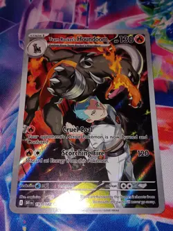 Team Rocket's Houndoom 191/182 Sv10: Destined Rivals Holo Pokemon TCG Card NM - Image 2