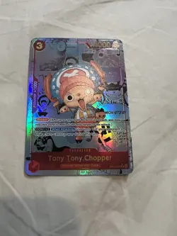 Tony Tony Chopper Alternate Art Card Manga EB01-006 Memorial Collection - Image 1