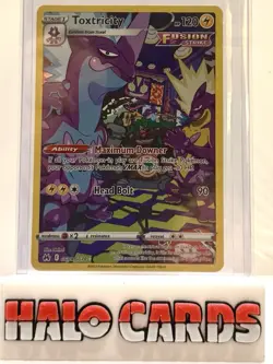 PACK FRESH Toxtricity GG09/GG70 Pokemon Crown Zenith Galarian Holo Card H - Image 1