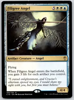 Filigree Angel - Commander 2016 C16 - MTG - LP Magic - 199 R - Image 1