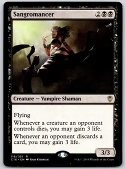 Sangromancer - Commander 2016 C16 - MTG - LP Magic - 116 R - Image 1