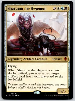Sharuum the Hegemon - Commander 2016 C16 - MTG - LP Magic - 221 M - Image 1