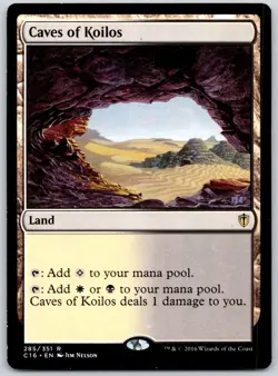 Caves of Koilos - Commander 2016 C16 - MTG - LP Magic - 285 R - Image 1