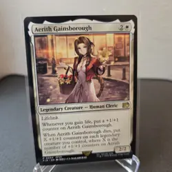 MTG Aerith Gainsborough 4 Regular Rare Final Fantasy FIN - Image 1