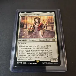 MTG Aerith Gainsborough 4 Regular Rare Final Fantasy FIN - Image 2