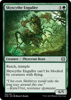 NM Skyscythe Engulfer, MTG, Phyrexia: One, Magic the Gathering, 183 - Image 1