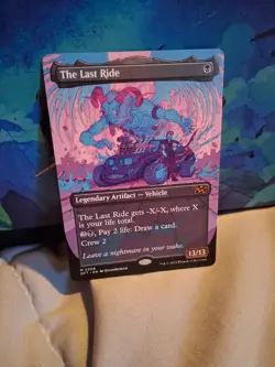 The Last Ride - Borderless - 308 - Aetherdrift (DFT) MTG - Image 1