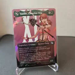 MTG Vanille, Cheerful I'Cie 537 Borderless Surge Foil Final Fantasy FIN - Image 1