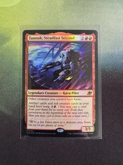 MTG Tannuk, Steadfast Second Mythic Foil 0162 Edge of Eternities EOE Pack Fresh - Image 1