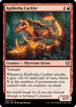 NM Kuldotha Cackler, MTG, Phyrexia: One, Magic the Gathering, 139 - Image 1