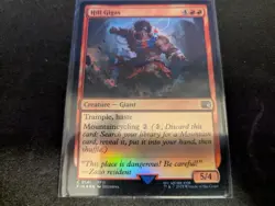 MTG Magic the Gathering FOIL Hill Gigas FIN! - Image 1