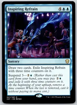 Inspiring Refrain - Commander 2021 C21 - MTG - LP Magic - 27 R - Image 1