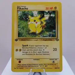Pokemon TCG - Pikachu 60/64 Jungle Common 1st Edition WOTC 1999 - EXC/NM - Image 2