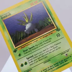 Pokemon TCG - Oddish 58/64 Jungle Common 1st Edition WOTC 1999 - EXC/NM - Image 1