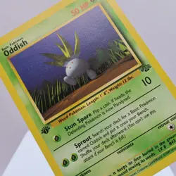 Pokemon TCG - Oddish 58/64 Jungle Common 1st Edition WOTC 1999 - EXC - Image 1