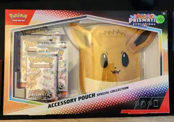 Pokemon TCG Prismatic Evolutions -Accessory Pouch Special Collection - Image 1