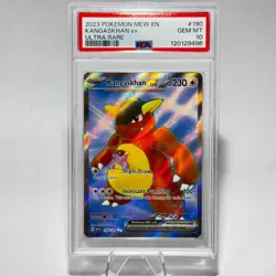 2023 Pokemon Mew En-151 Ultra Rare Kangaskhan Ex #190 PSA 10 - Image 1