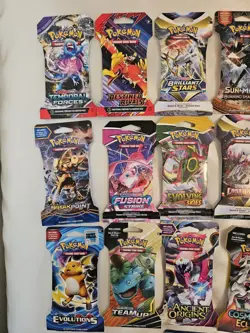 Mystery Sleeved Pokemon Booster Pack- Team Up, Cosmic Eclipse, Ancient Origins🔥 - Image 2