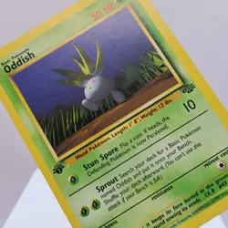 Pokemon TCG - Oddish 58/64 Jungle Common 1st Edition WOTC 1999 - EXC - Image 1