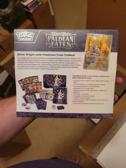 Pokemon TCG: Paldean Fates Elite Trainer Box ETB SV4.5 820650856181 - Image 2