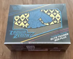 Pokemon Center Exclusive Crown Zenith ETB Elite Trainer Box Plus Factory Sealed - Image 1