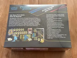 Pokemon Center Exclusive Crown Zenith ETB Elite Trainer Box Plus Factory Sealed - Image 2