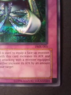 Metalmorph FMR-003 ✨ 2002 Forbidden Memories ✨ YuGiOh TCG ✨Secret Rare Holo ✨ NM - Image 4