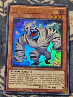 Ghostrick Mummy GFP2-EN069 Ultra Rare Yugioh - Image 1