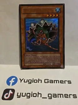 YUGIOH TOON MERMAID MRL ULTRA UNLIMITED HEAVY PLAYED - Image 1