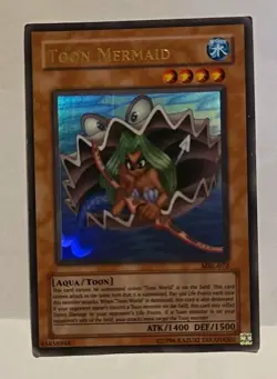 YUGIOH TOON MERMAID MRL ULTRA UNLIMITED HEAVY PLAYED - Image 2