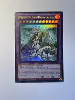 Ultimate Crystal Rainbow Dragon Overdrive - Ultra Rare 1st SDCB-EN042 NM YuGiOh - Image 1
