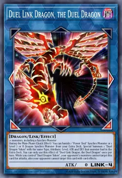 Yugioh! Duel Link Dragon, the Duel Dragon STARLIGHT Rare MP25-EN039 ships 9/5 - Image 1