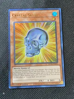 YuGiOh! - Crystal Skull BLCR-EN022 Ultra Rare 1st Edition Near Mint - Image 1