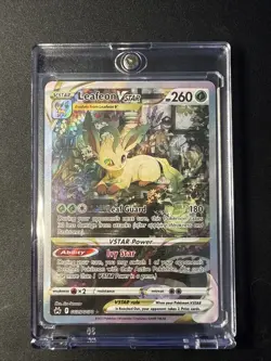 Leafeon VSTAR Crown Zenith: Galarian Gallery Ultra Rare Card #GG35/GG70 - Image 1
