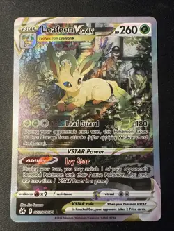Leafeon VSTAR Crown Zenith: Galarian Gallery Ultra Rare Card #GG35/GG70 - Image 2