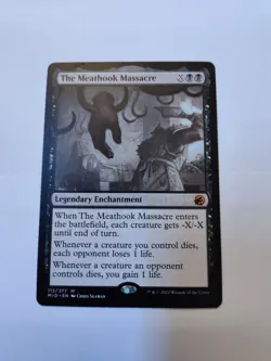 The Meathook Massacre Innistrad NM MTG Mythic #112/277 2021 Light Play READ - Image 1