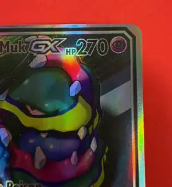 Pokemon TCG Muk Alolan Muk GX Full Art Holo Card 197/214 Sm-Unbroken Bonds - Image 3