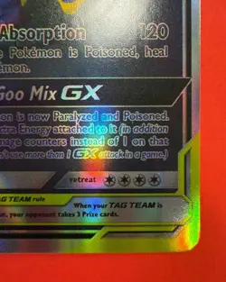 Pokemon TCG Muk Alolan Muk GX Full Art Holo Card 197/214 Sm-Unbroken Bonds - Image 4