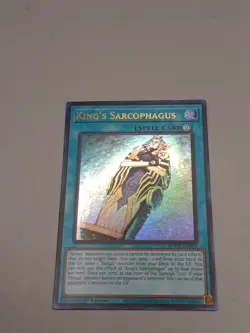 YUGIOH- King's Sarcophagus - AGOV-EN058 - Ultra Rare - 1st Edition - Image 2