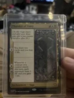 2025 Near Mint Thunder Of Unity Magic The Gathering Card - Image 1
