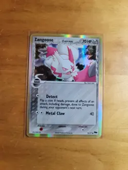 Zangoose Delta Species 015/017 POP Series 5 Holo Rare Pokemon Card Near Mint - Image 1