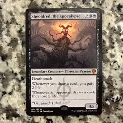 Sheoldred, the Apocalypse - Dominaria United DMU #107 MTG NM Black Rare Card - Image 1